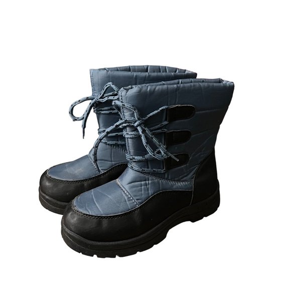 Childrens Insulated‎ Winter Snow Boots Size 13 - Picture 1 of 7